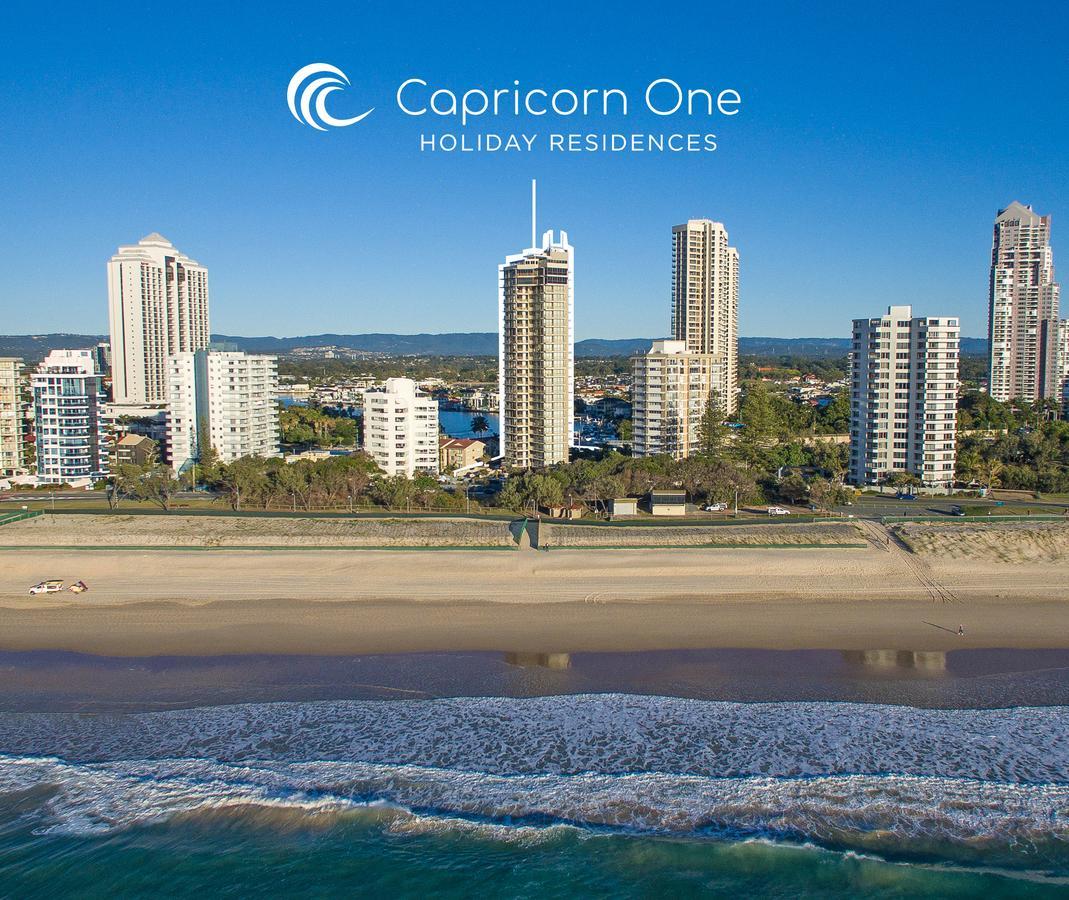Capricorn One Beachside Holiday Apartments - Official 골드코스트 외부 사진