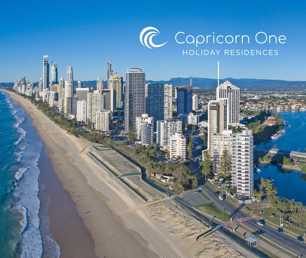 Capricorn One Beachside Holiday Apartments - Official 골드코스트 외부 사진